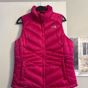 The North Face Women's Fuchsia Puffer Vest